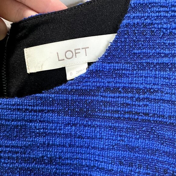 Loft Sleeveless A-Line Structured Dress 0 - Picture 2 of 9